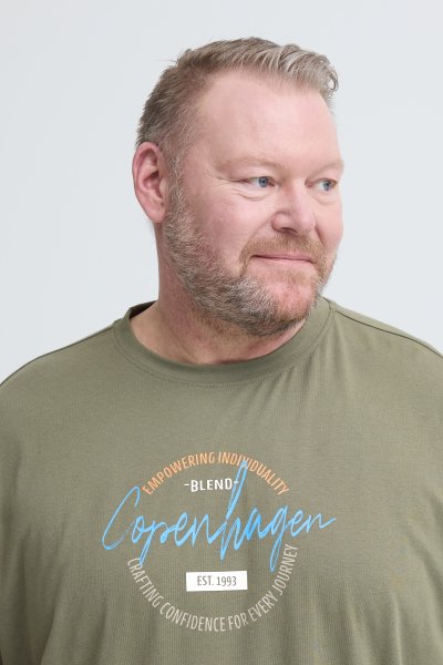 T-shirt BLEND 1166 Dusty Olive