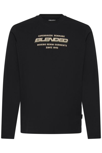 Långärmad t-shirt LEONARDO Black Beauty