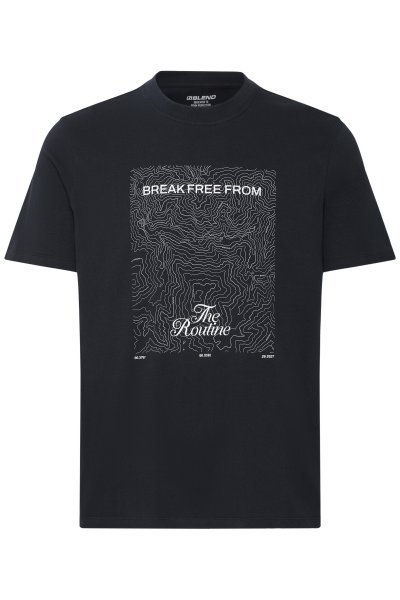 T-shirt LEYTON Black beauty