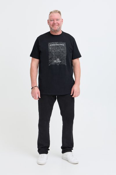 T-shirt LEYTON Black beauty