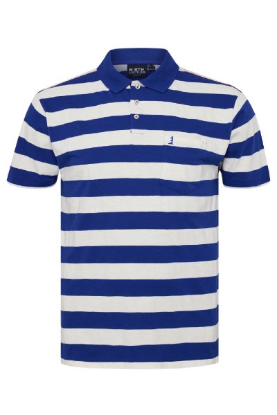 Pikétröja NORTH LATITUDE 120 Cobolt blue