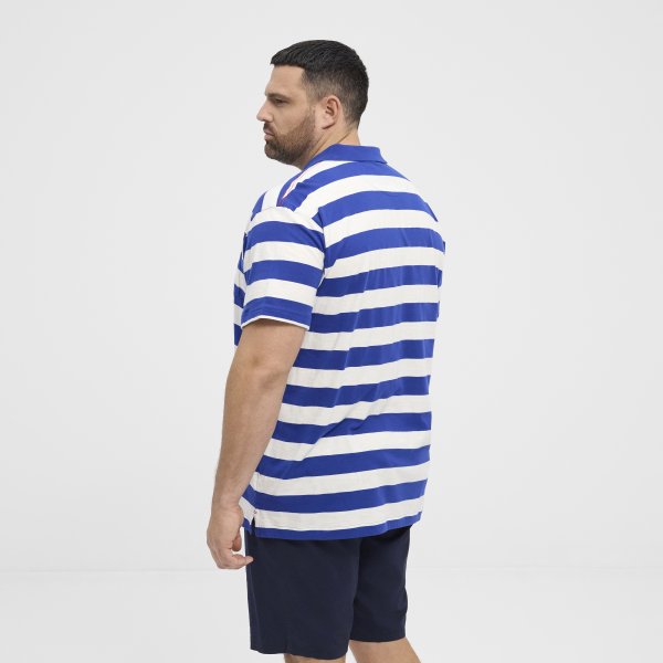 Pikétröja NORTH LATITUDE 120 Cobolt blue