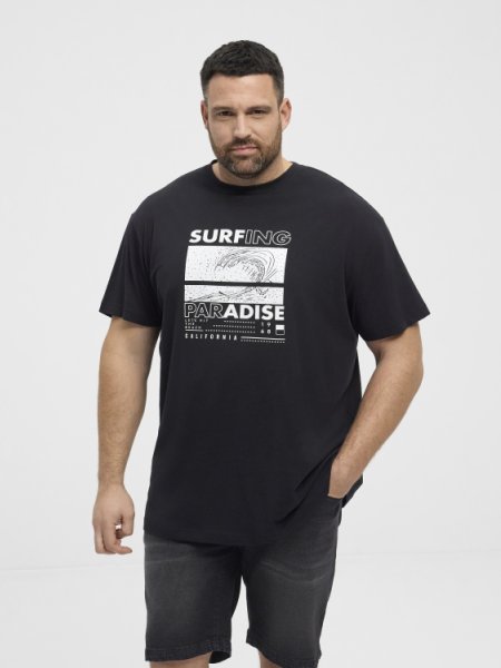 T-shirt NORTH LATITUDE 322 Svart