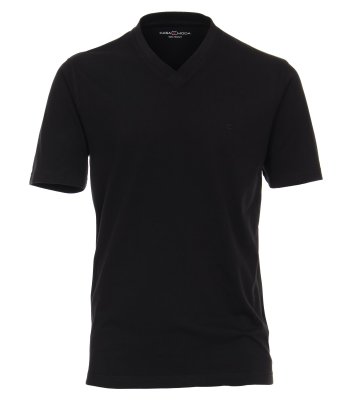 T-shirt CASAMODA v-hals 2-pack 600 svart