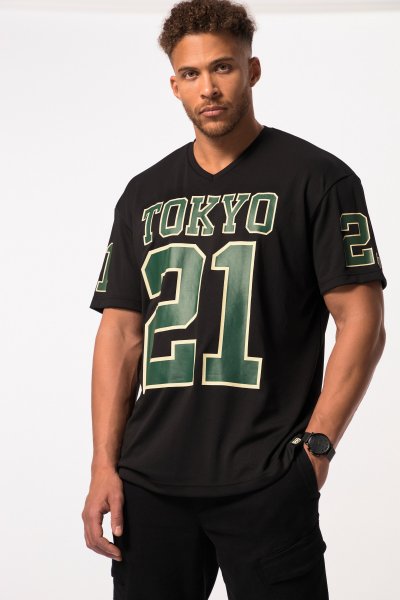 T-shirt 'Tokyo 21' STHUGE Svart