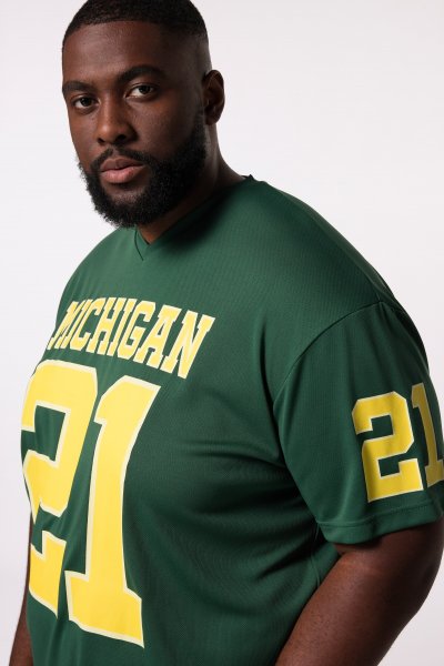 T-shirt 'Michigan 21' STHUGE Grön