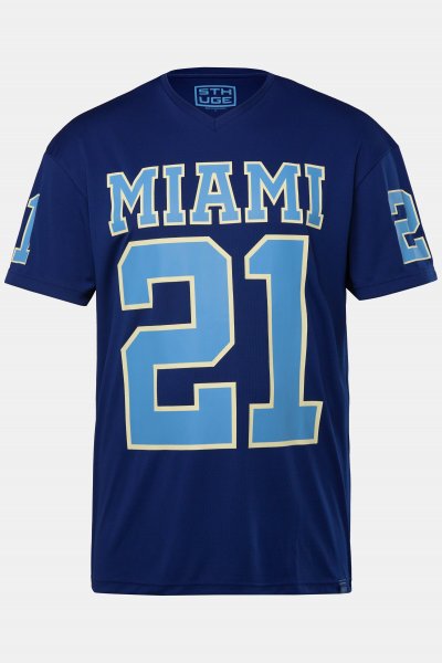 T-shirt 'Miami 21' STHUGE Blå