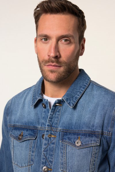 Jeansjacka JP1880 6234 Matt Denim Blue