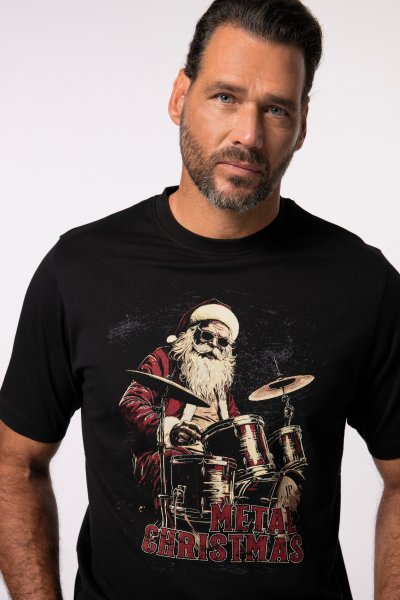 Jultshirt Metal Christmas JP1880 Svart