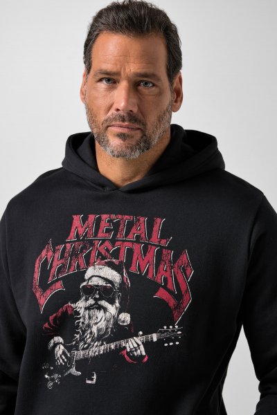 Julhuvtröja Metal Christmas JP1880 Svart