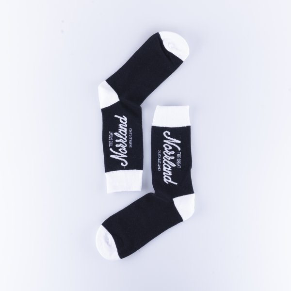 Bomullsstrumpa SQRTN TGN BLACK