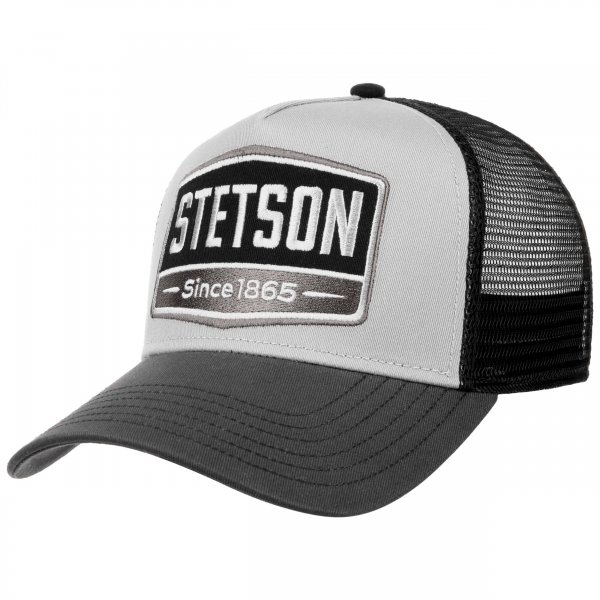 Trucker Cap STETSON Gasoline Grå/svart