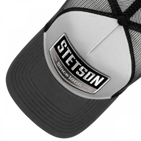 Trucker Cap STETSON Gasoline Grå/svart