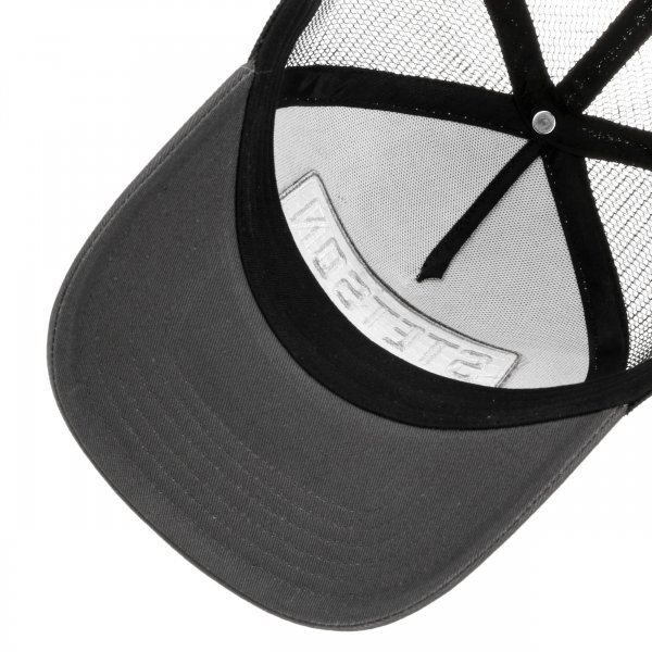Trucker Cap STETSON Gasoline Grå/svart