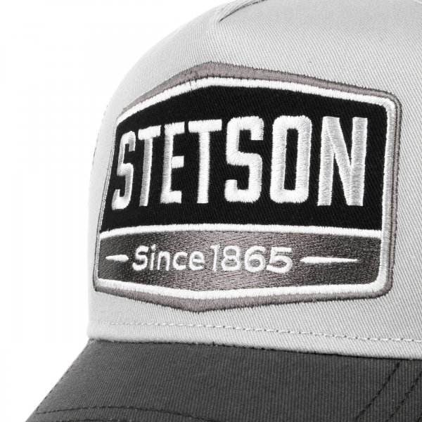 Trucker Cap STETSON Gasoline Grå/svart