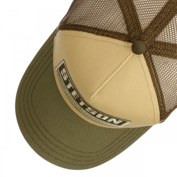 Trucker Cap STETSON Gasoline Grön/beige