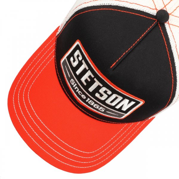 Trucker Cap STETSON Gasoline Röd/svart