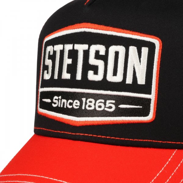 Trucker Cap STETSON Gasoline Röd/svart