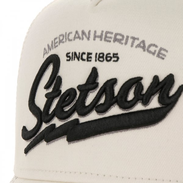 Trucker Cap STETSON American Heritage Classic Vit