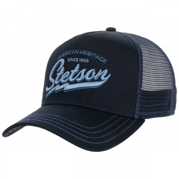 Trucker Cap STETSON American Heritage Classic Navy
