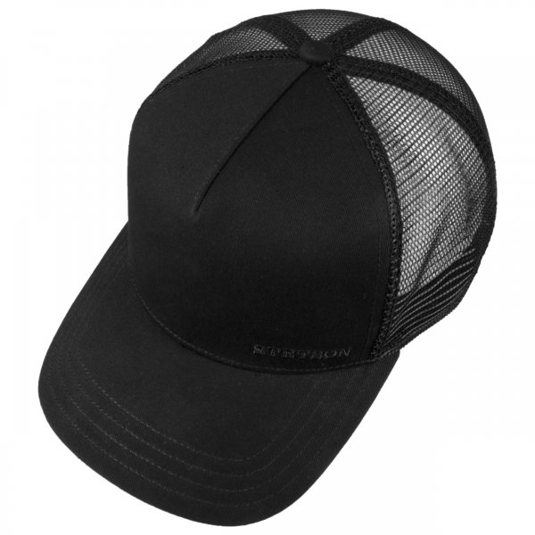 Trucker Cap STETSON Cotton Svart
