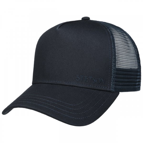 Trucker Cap STETSON Cotton Navy