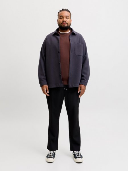 Tröja BRADLEY Crew neck Bitter Chocolate