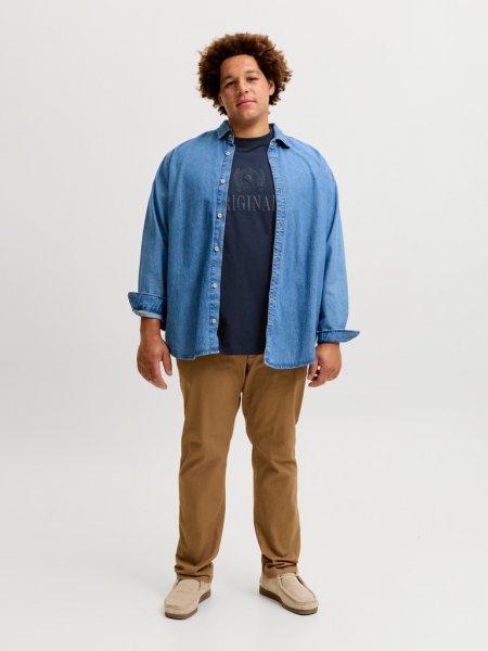 T-shirt FREDERIKSBERG MONOGRAM Sky Captain