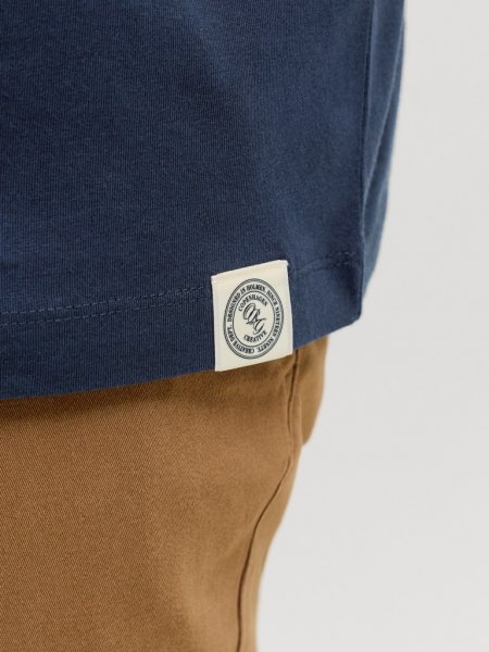 T-shirt FREDERIKSBERG MONOGRAM Sky Captain