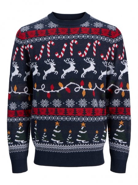 Jultröja XMAS SANTA Navy Blazer