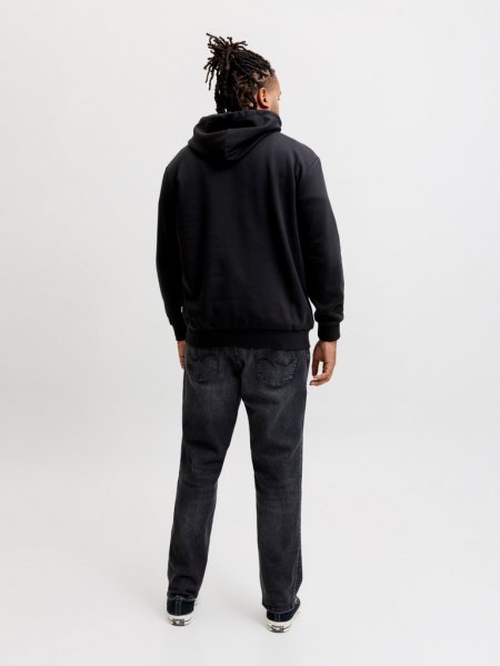 Huvtröja LOGO 2 COL AW26 Svart