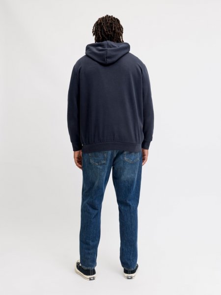 Huvtröja LOGO 2 COL AW26 Navy Blazer