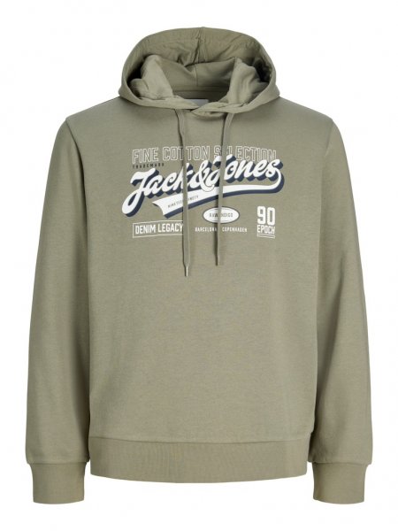 Huvtröja LOGO 2 COL AW26 Vetiver