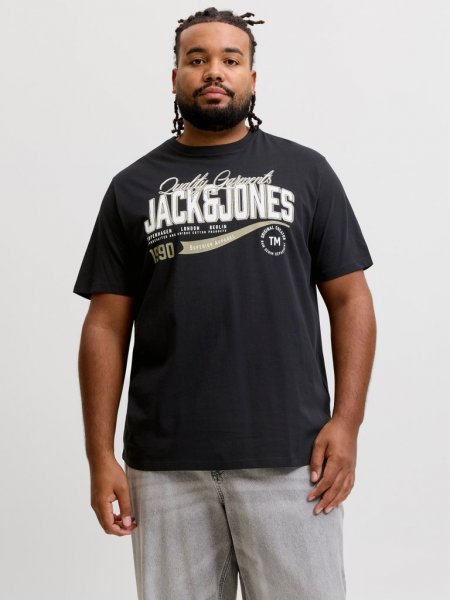 T-shirt LOGO 2 COL AW26 Svart