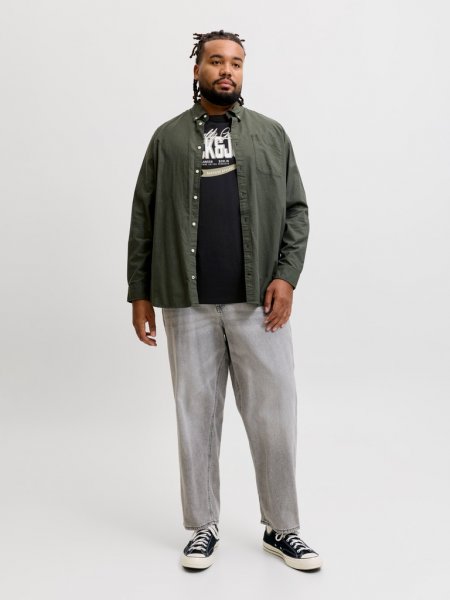 T-shirt LOGO 2 COL AW26 Svart