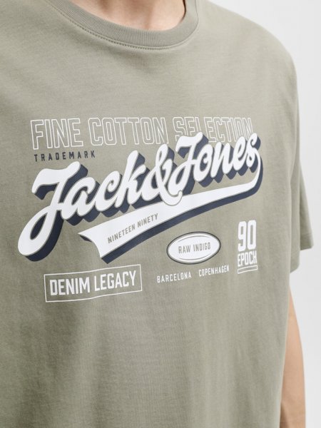 T-shirt LOGO 2 COL AW26 Vetiver