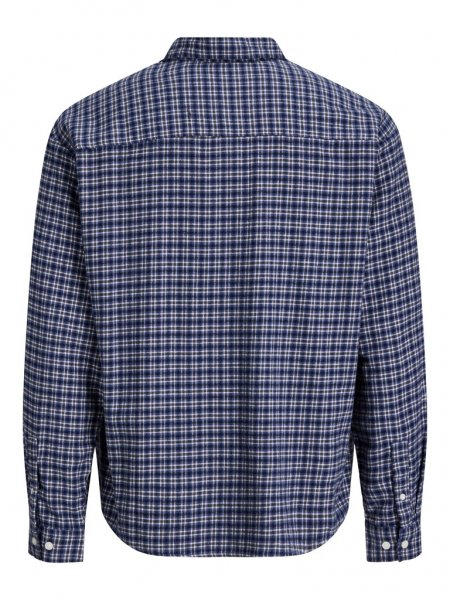 Flanellskjorta FREDERIKSBERG Crown Blue