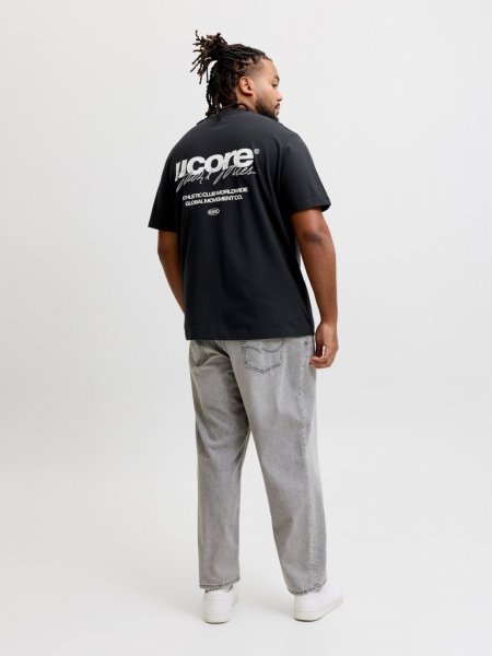 T-shirt CLUB BACK SCRIPT Svart