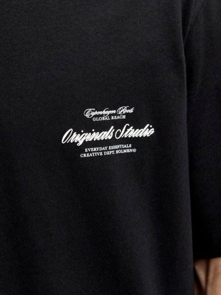 T-shirt NORREBRO TYPO Svart