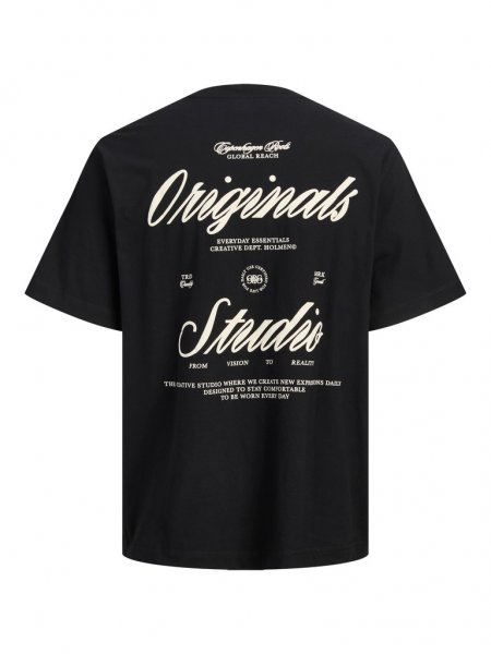 T-shirt NORREBRO TYPO Svart