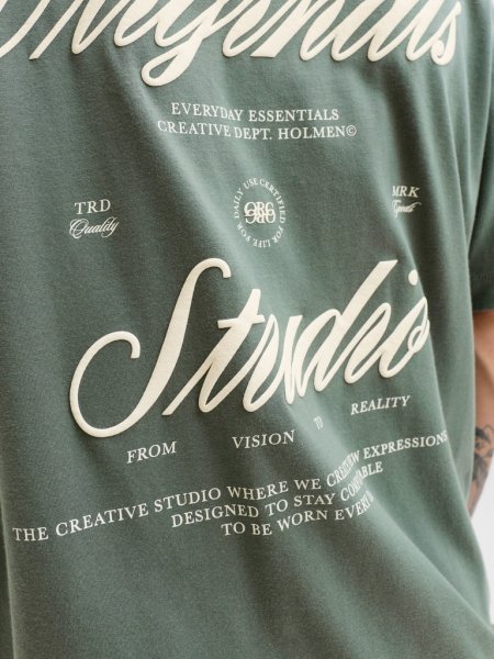 T-shirt NORREBRO TYPO Laurel Wreath