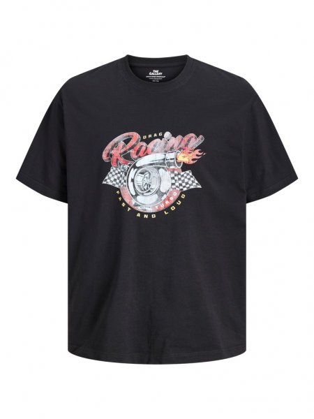 T-shirt RETRO ACTION MOVIE Svart