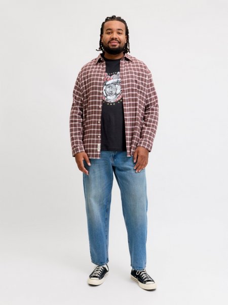 T-shirt RETRO ACTION MOVIE Svart