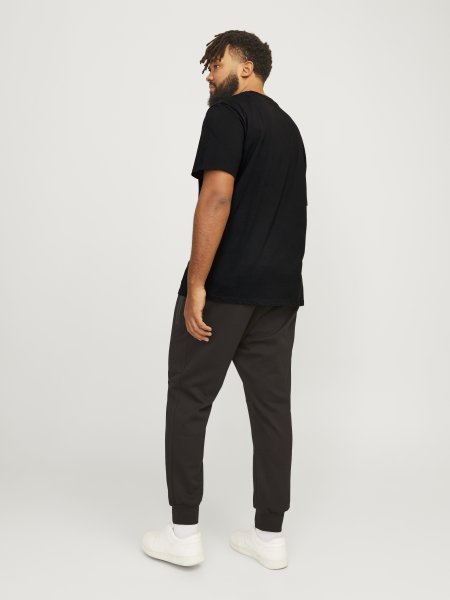 T-shirt Corp LOGO 505 Svart Small White Print