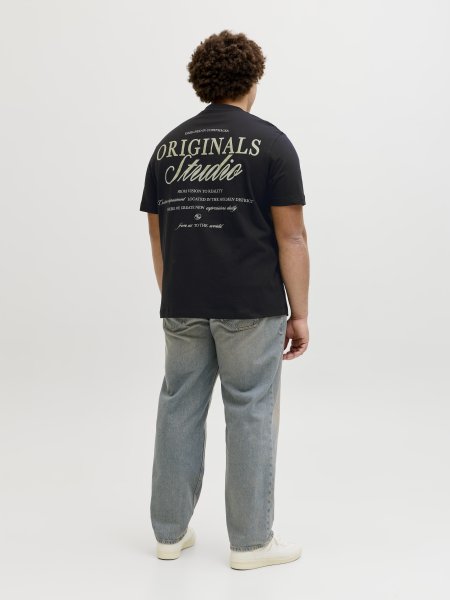 T-shirt NORREBRO TYPO Svart