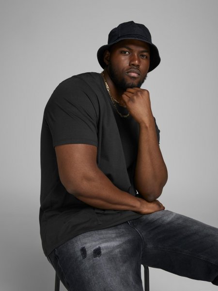 T-shirt ORGANIC Svart