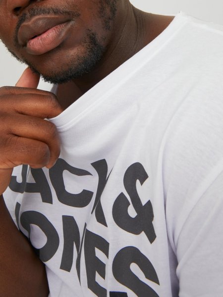 T-shirt Corp LOGO 505 Vit/big print