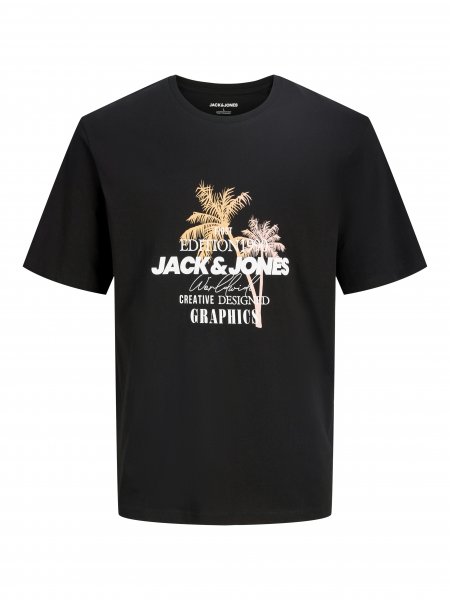 T-shirt GRADIENT PRINT Svart