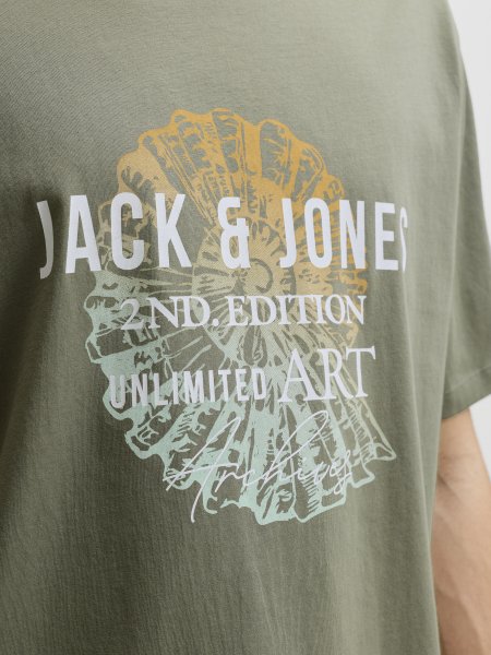 T-shirt GRADIENT PRINT Vetiver