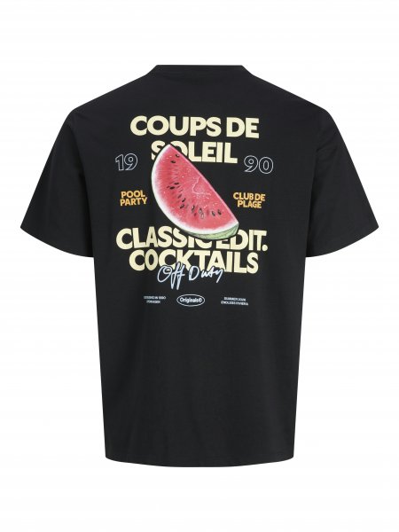 T-shirt RIVIERA VINTAGE Svart